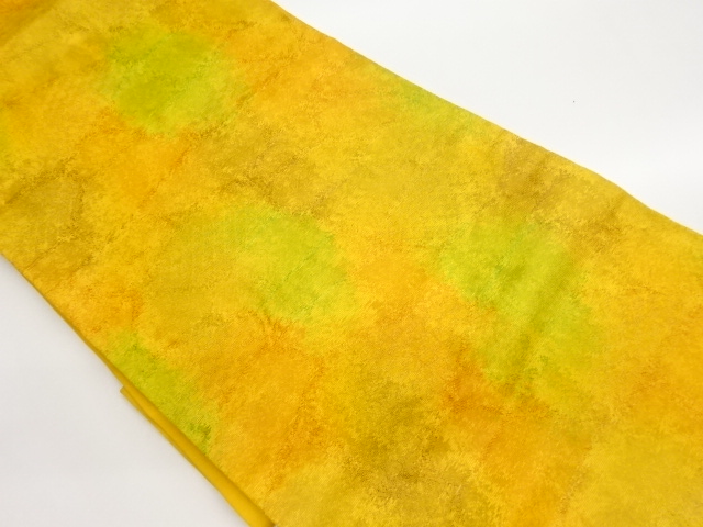 抽象模様織出し名古屋帯